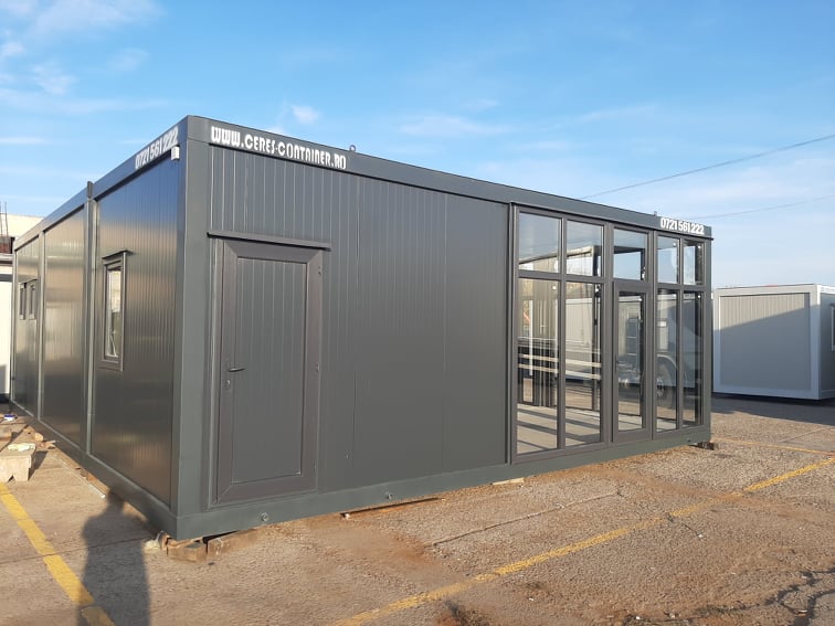 container showroom 18 mp demontabil, kit